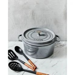 7 qt, Round, Dutch Oven, Graphite Grey