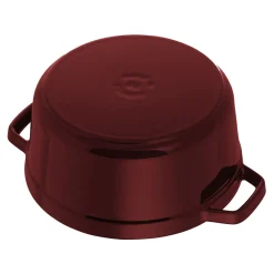5.5 qt, Round, Dutch Oven, Grenadine