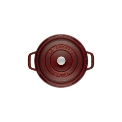 7 qt, Round, Dutch Oven, Grenadine - Factory Second