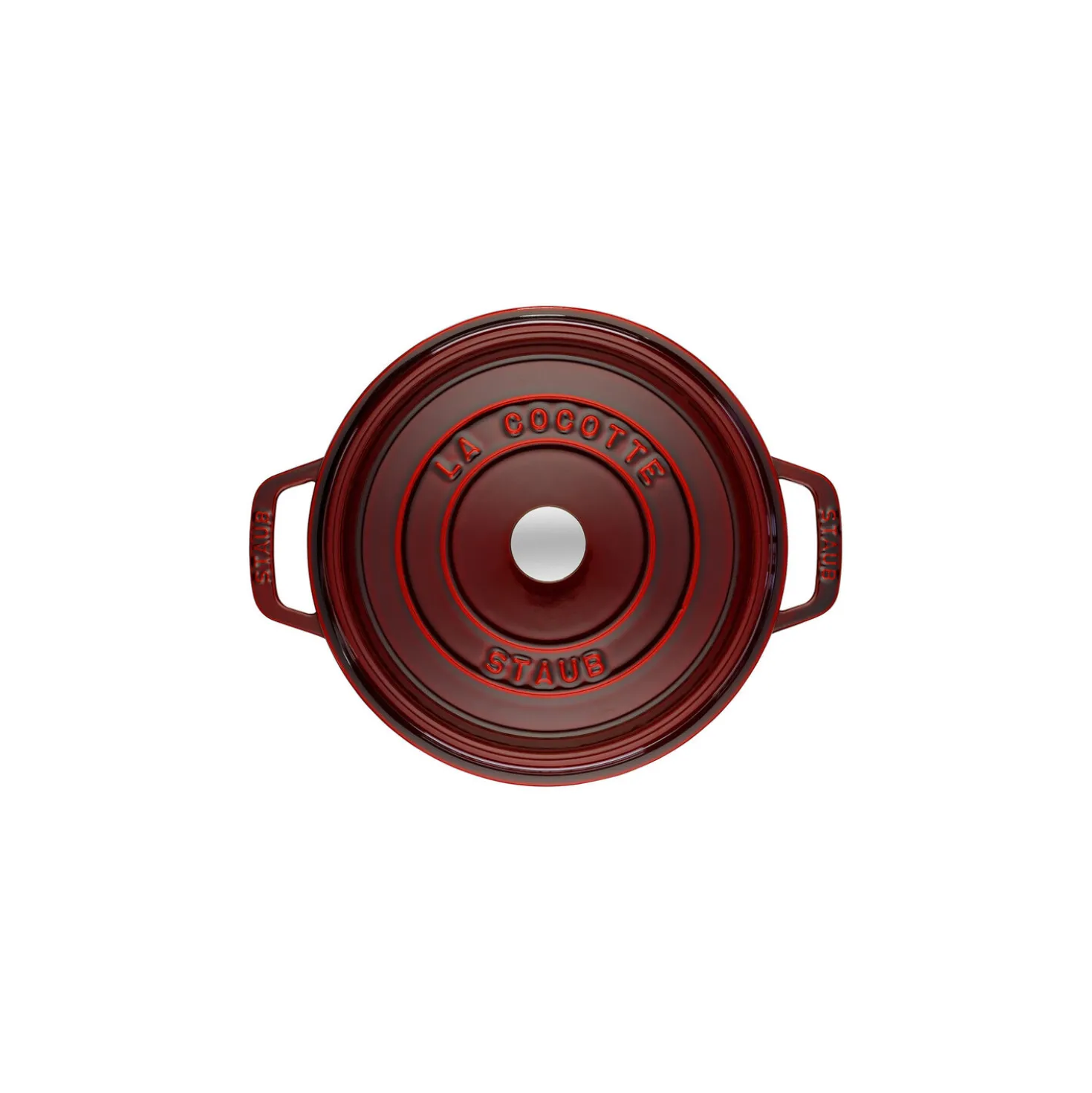 7 qt, Round, Dutch Oven, Grenadine - Factory Second
