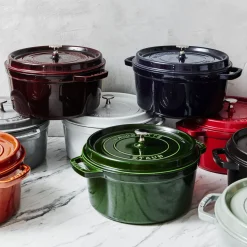 4 qt, Round, Dutch Oven, Grenadine