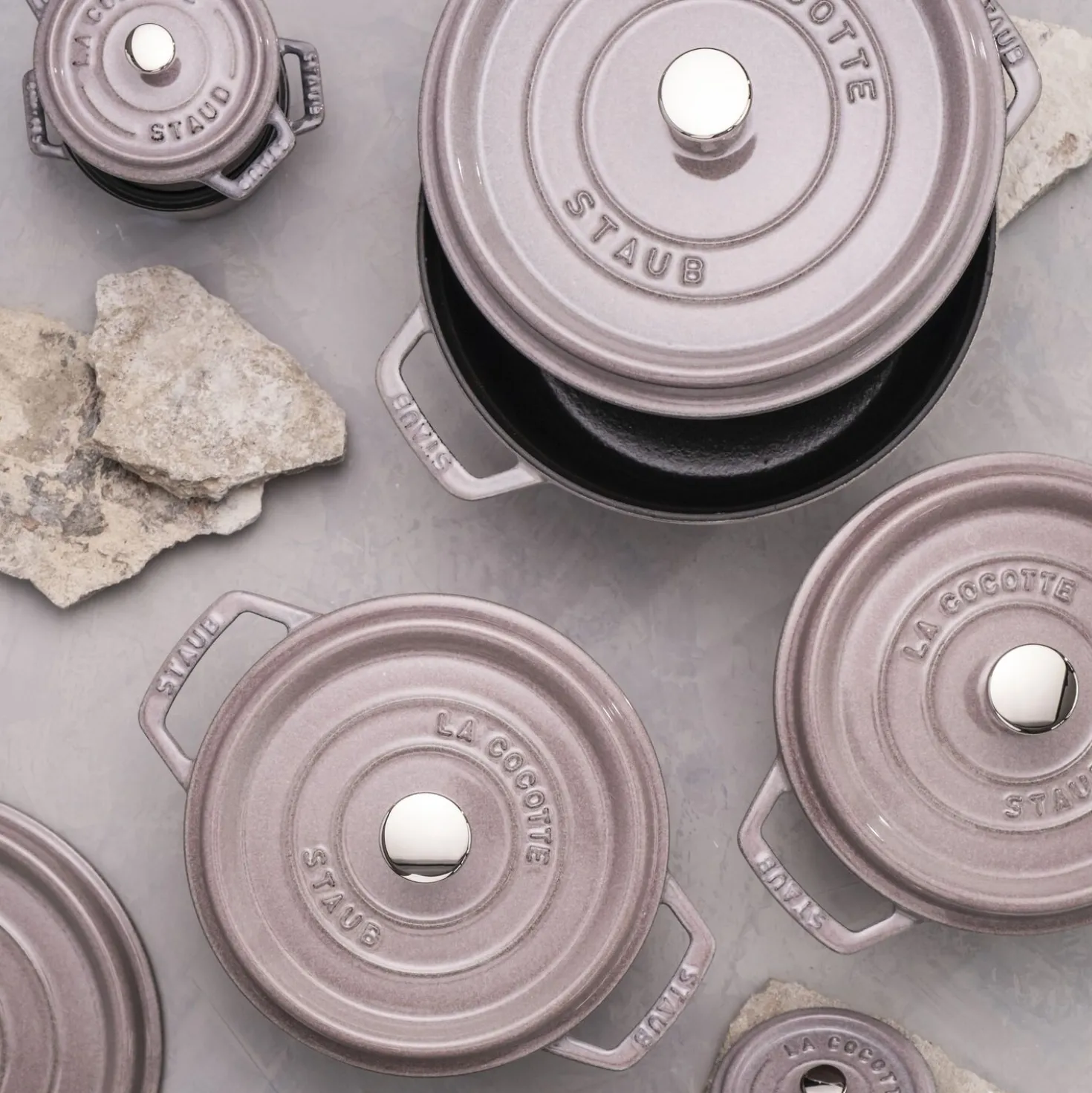 4 qt, Round, Dutch Oven, Lilac