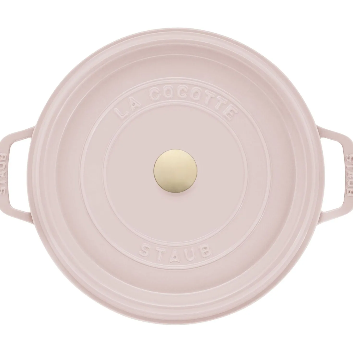5.5 qt, Round, Dutch Oven, Pink Peony