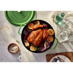 7 qt, Round, Dutch Oven, Pistachio