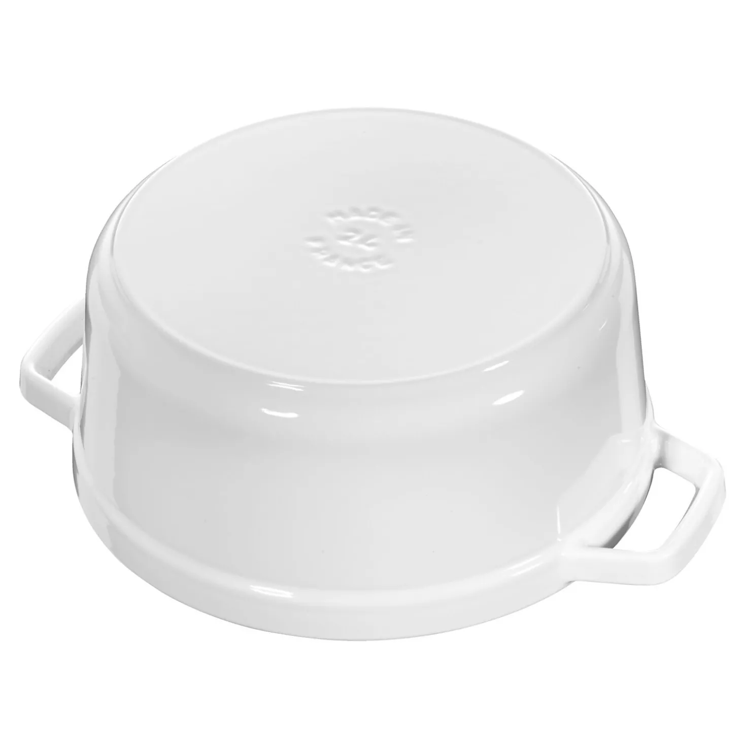 7 qt, Round, Dutch Oven, Pure-white