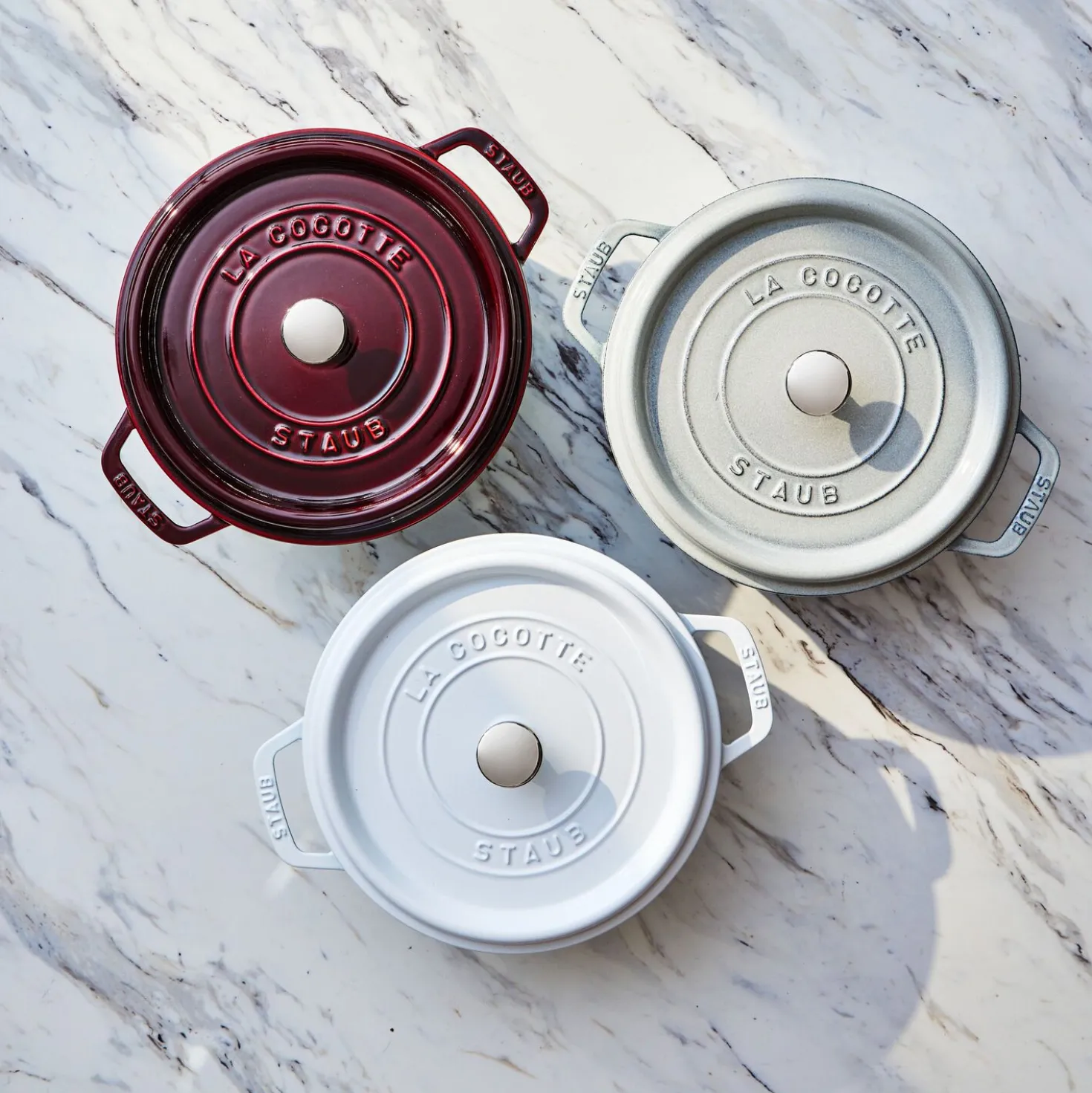 4 qt, Round, Dutch Oven, Pure-white
