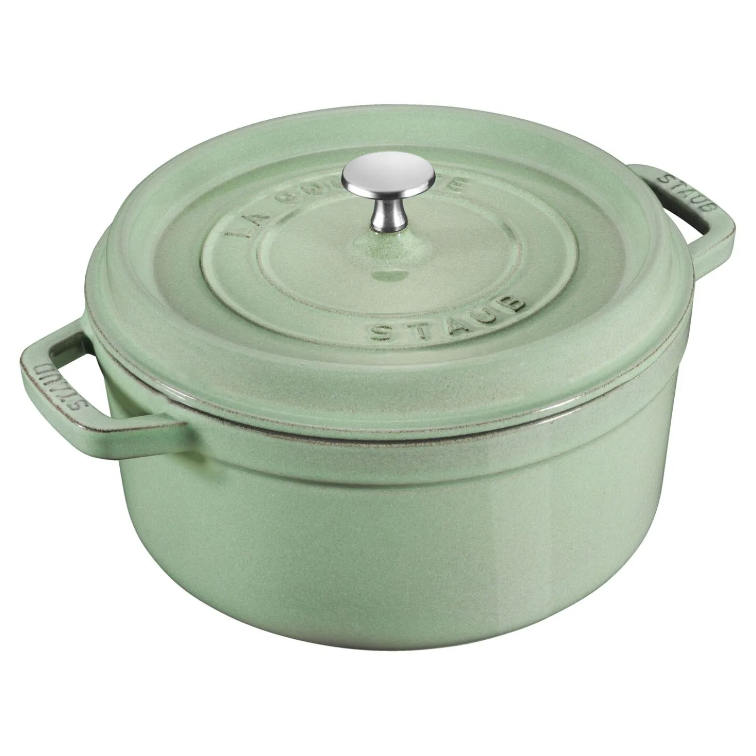 7 qt, Round, Dutch Oven, Sage - Factory Second