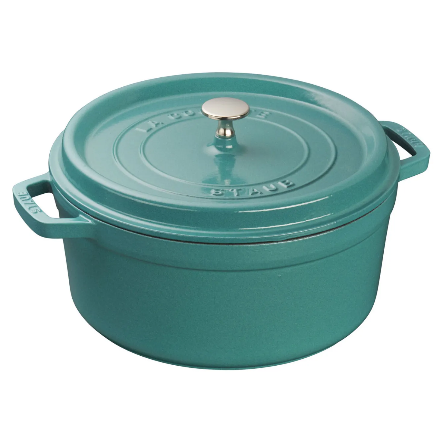 5.5 qt, Round, Dutch Oven, Turquoise