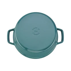 5.5 qt, Round, Dutch Oven, Turquoise
