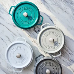 5.5 qt, Round, Dutch Oven, Turquoise