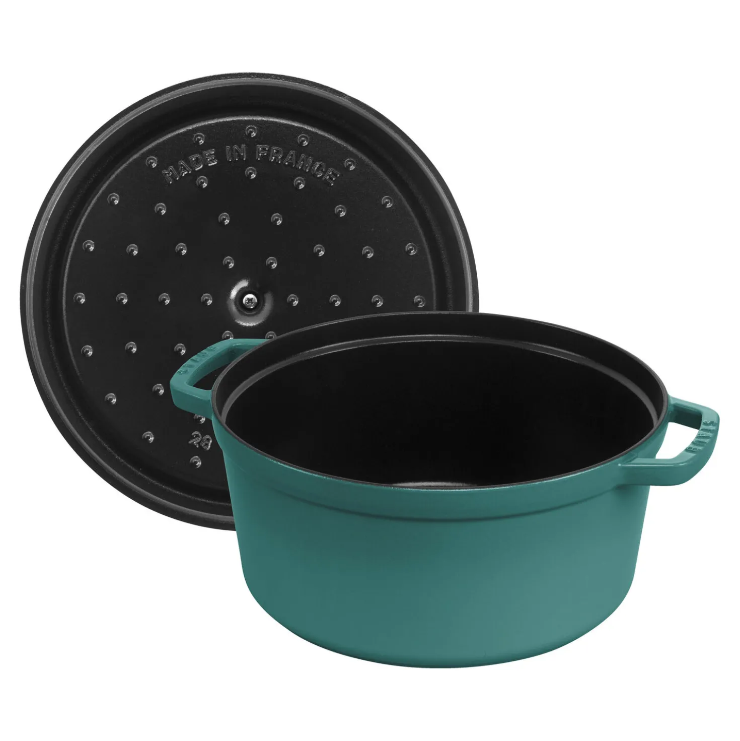 5.5 qt, Round, Dutch Oven, Turquoise