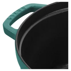 7 qt, Round, Dutch Oven, Turquoise