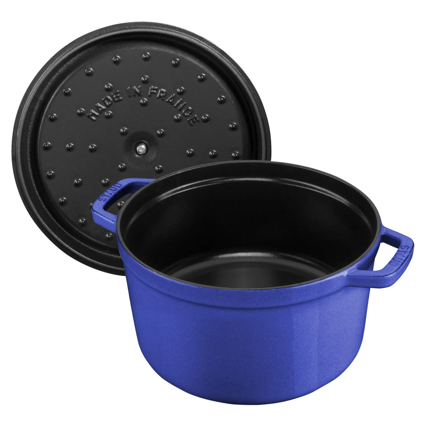 5 qt, Round, Tall Dutch Oven, Blueberry