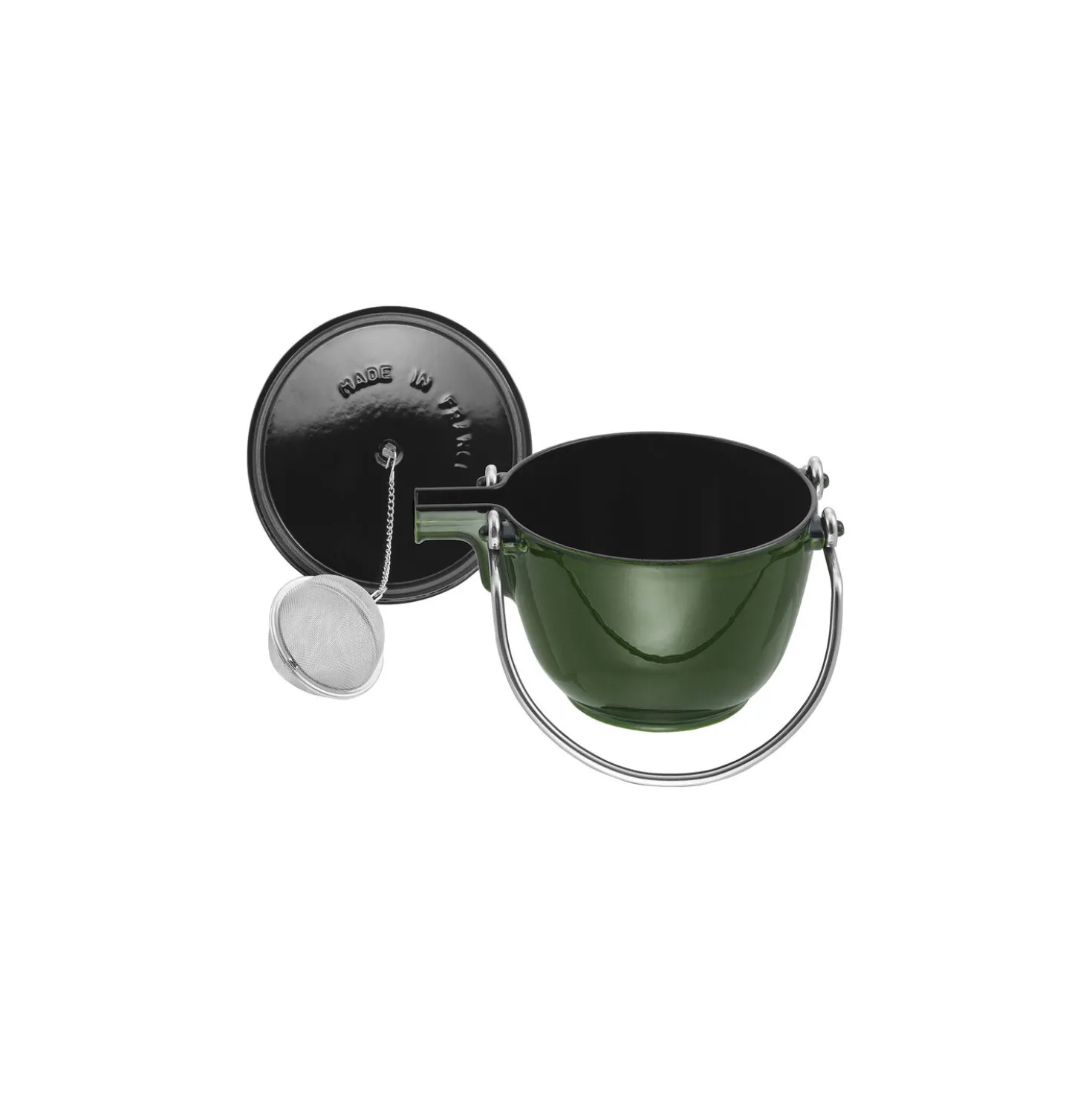 1.2 qt, Round, Tea Kettle, Basil