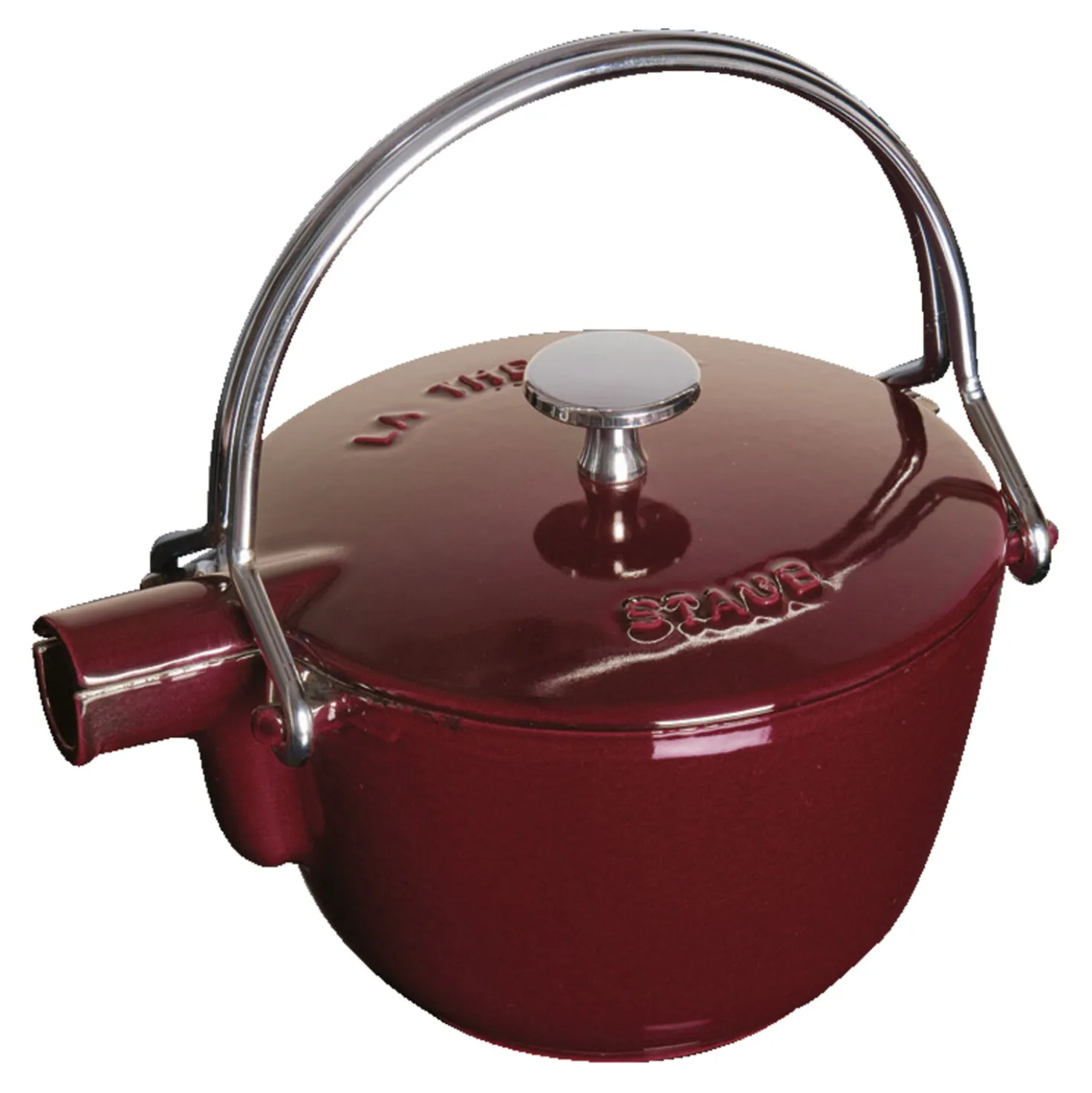 1.2 qt, Round, Tea Kettle, Grenadine