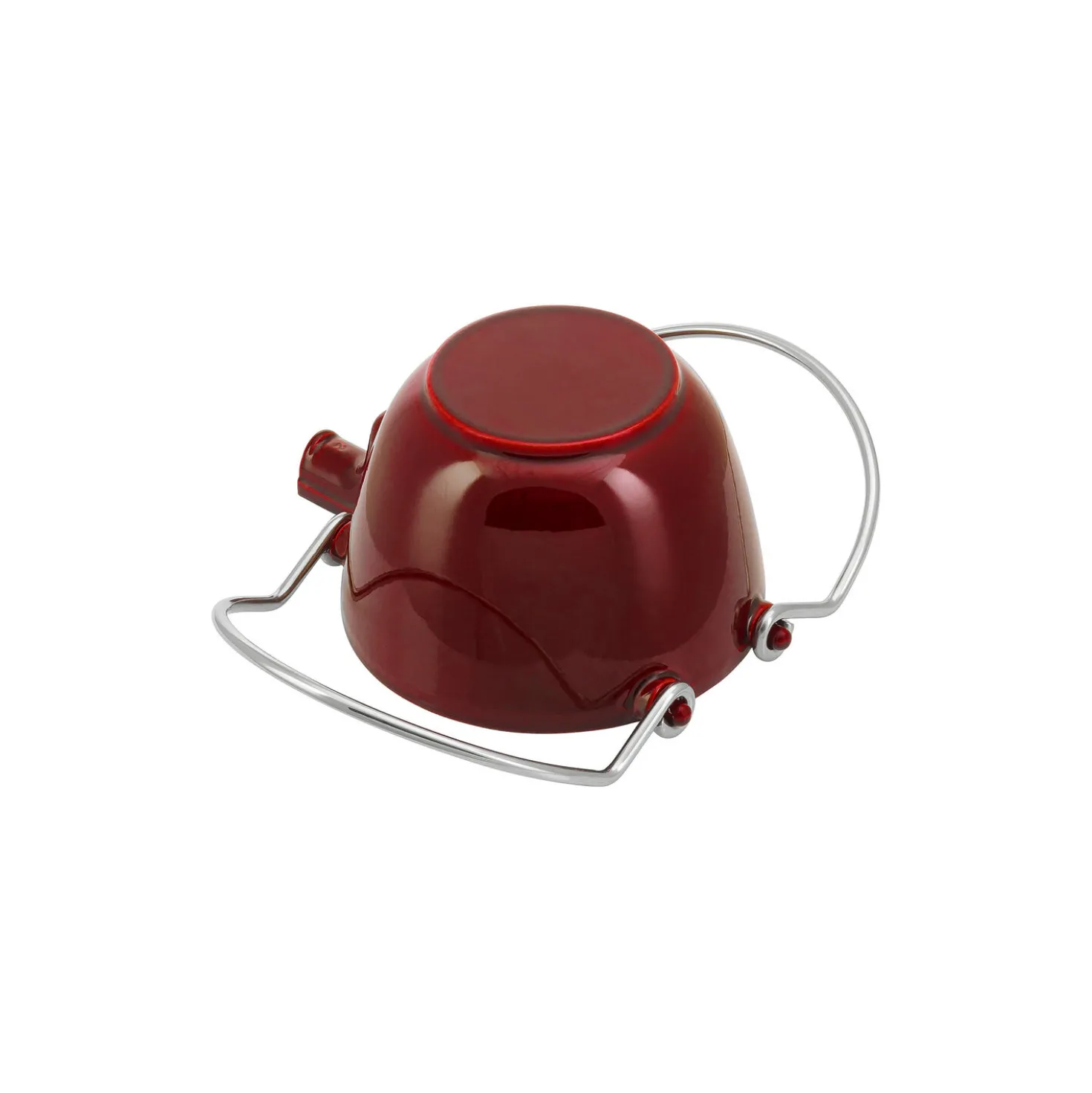 1.2 qt, Round, Tea Kettle, Grenadine