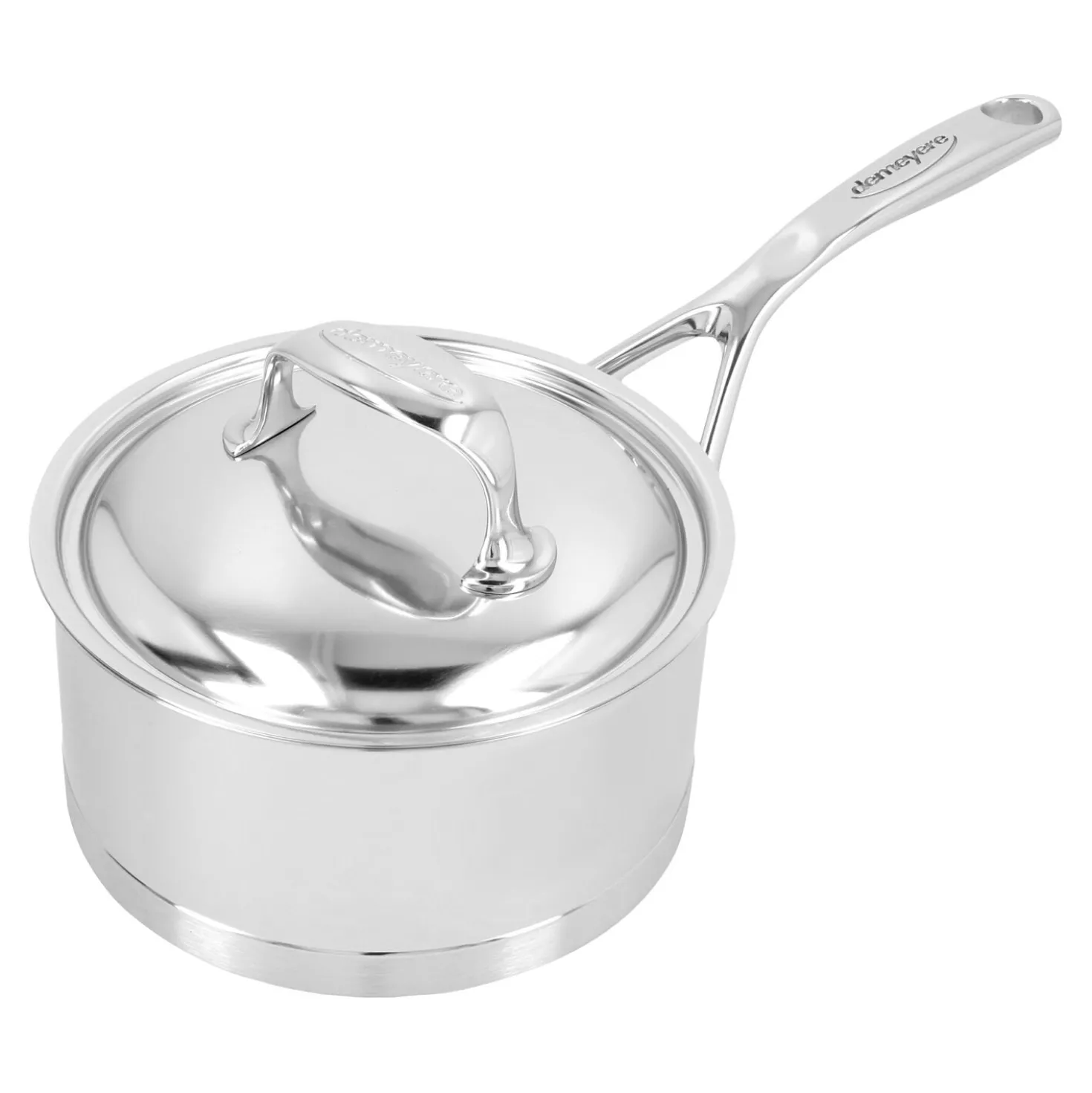 1.6 qt Sauce Pan With Lid, 18/10 Stainless Steel