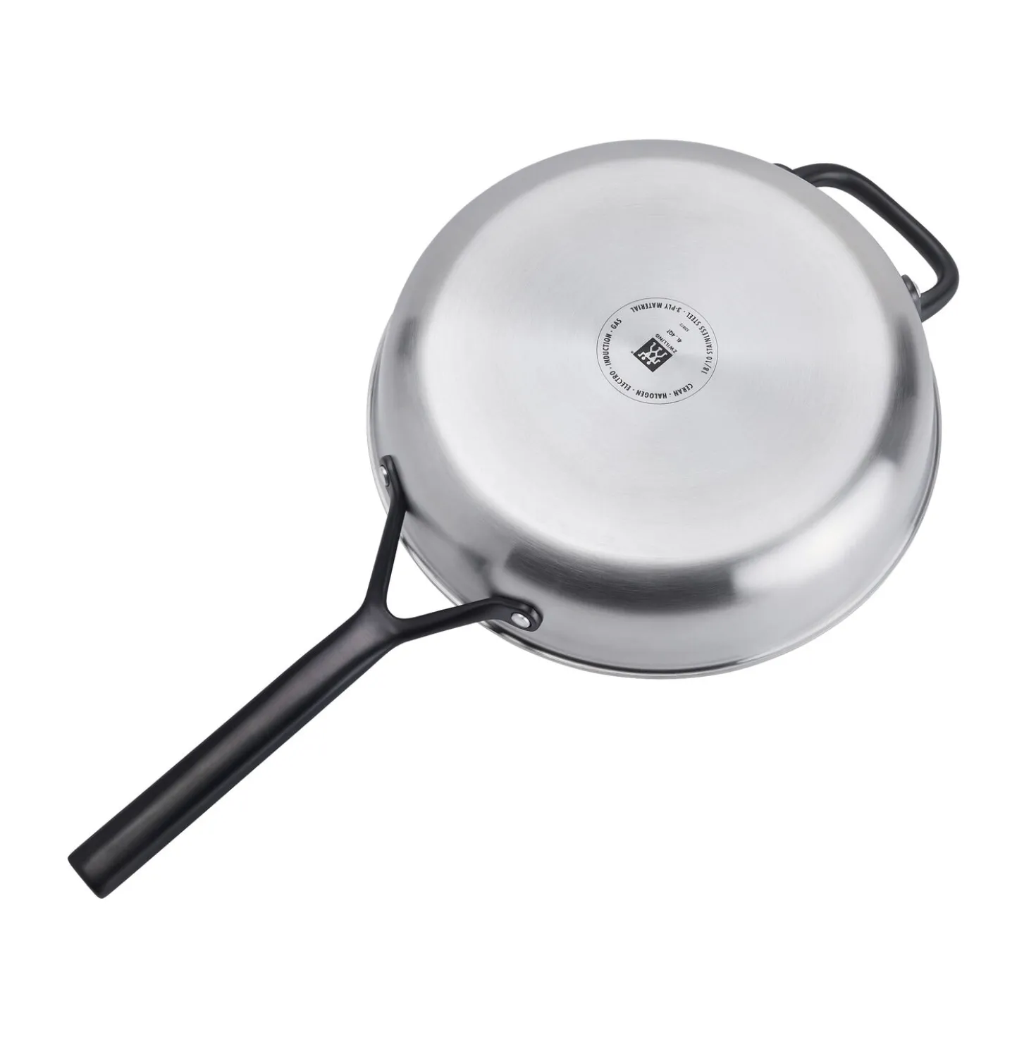 4 qt Saute Pan With Lid, Stainless Steel