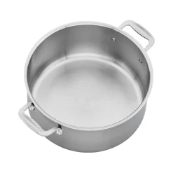 8 qt, Stainless Steel Dutch Oven