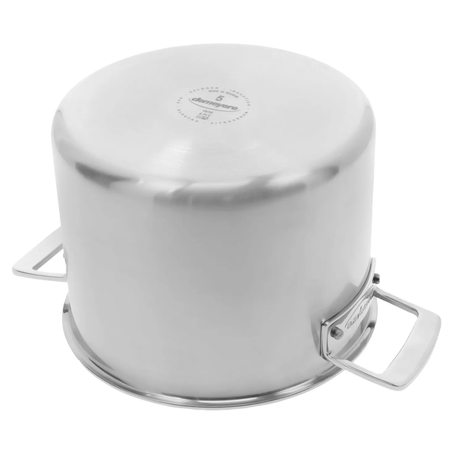 8 qt Stock Pot, 18/10 Stainless Steel