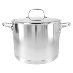 8.5 qt Stock Pot With Lid, 18/10 Stainless Steel