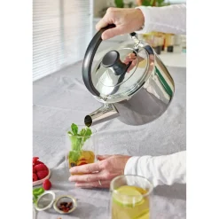 4.75 qt Tea Kettle, 18/10 Stainless Steel