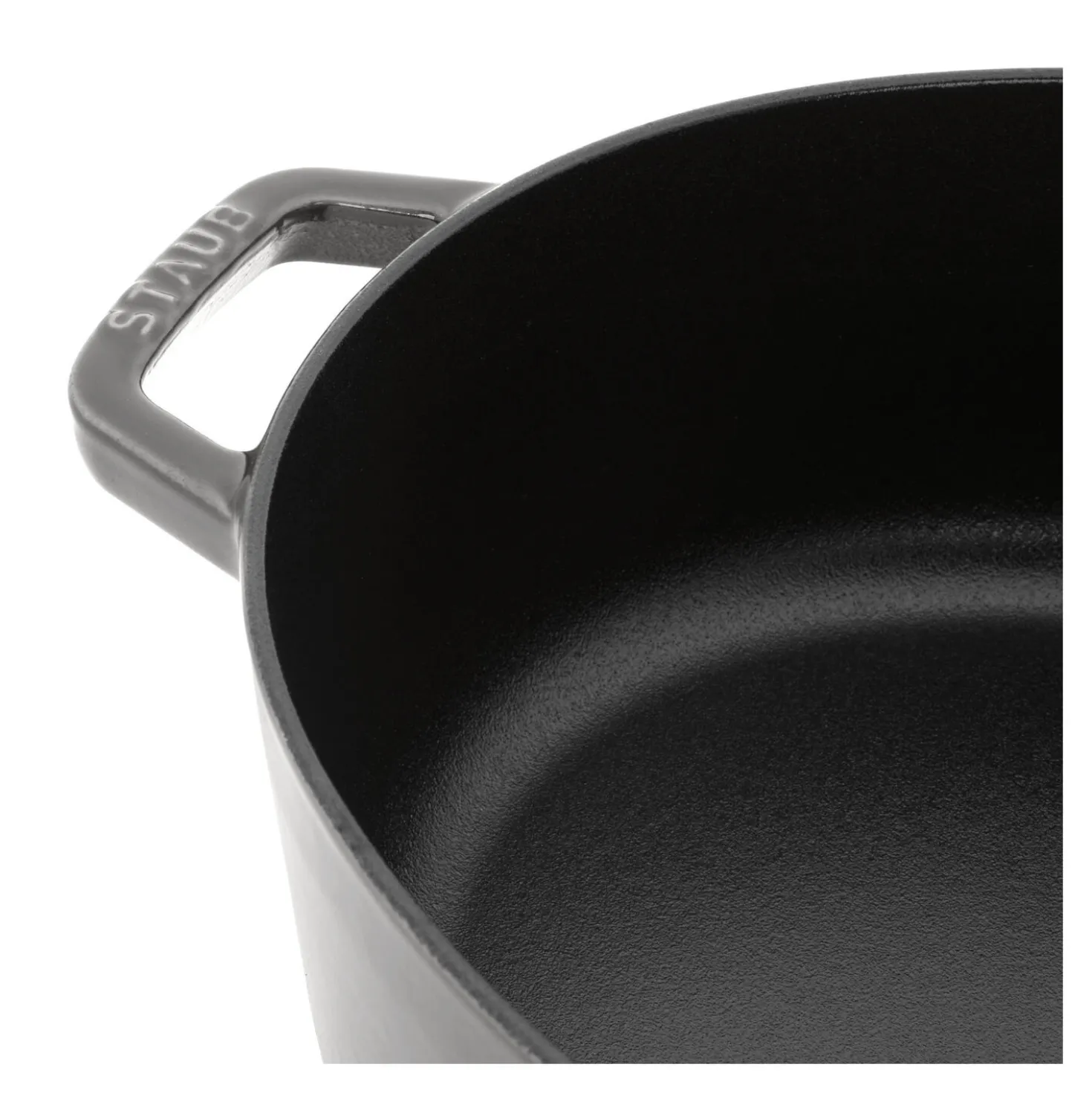 6.25 qt, Wide Oval Dutch Oven, graphite grey