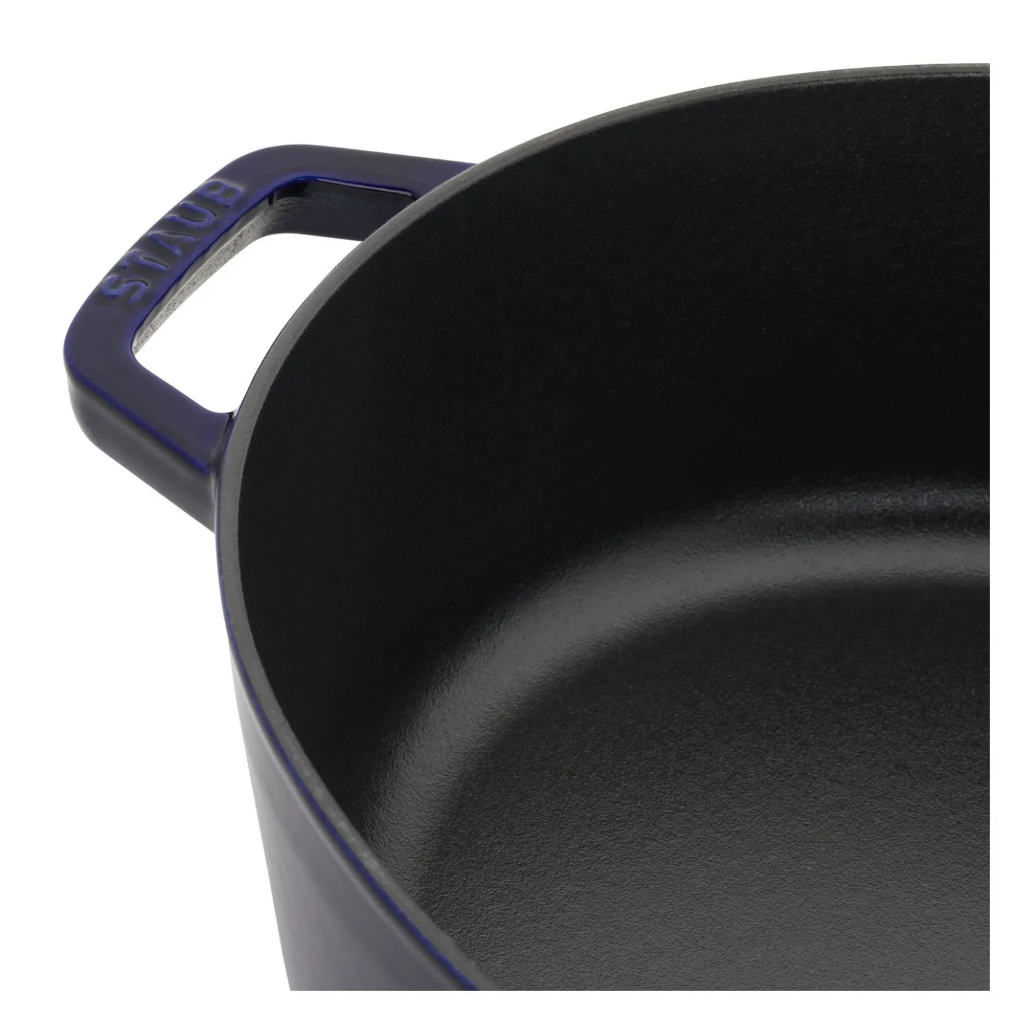 6.25 qt, Wide Oval Dutch Oven, dark blue