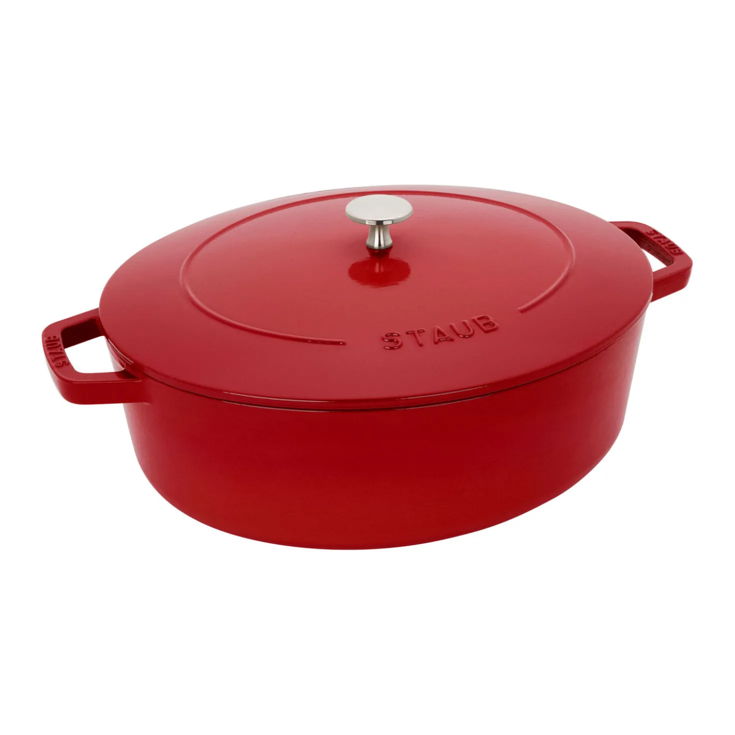 6.25 qt, Wide Oval Dutch Oven, cherry