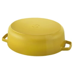 6.25 qt, Wide Oval Dutch Oven, citron