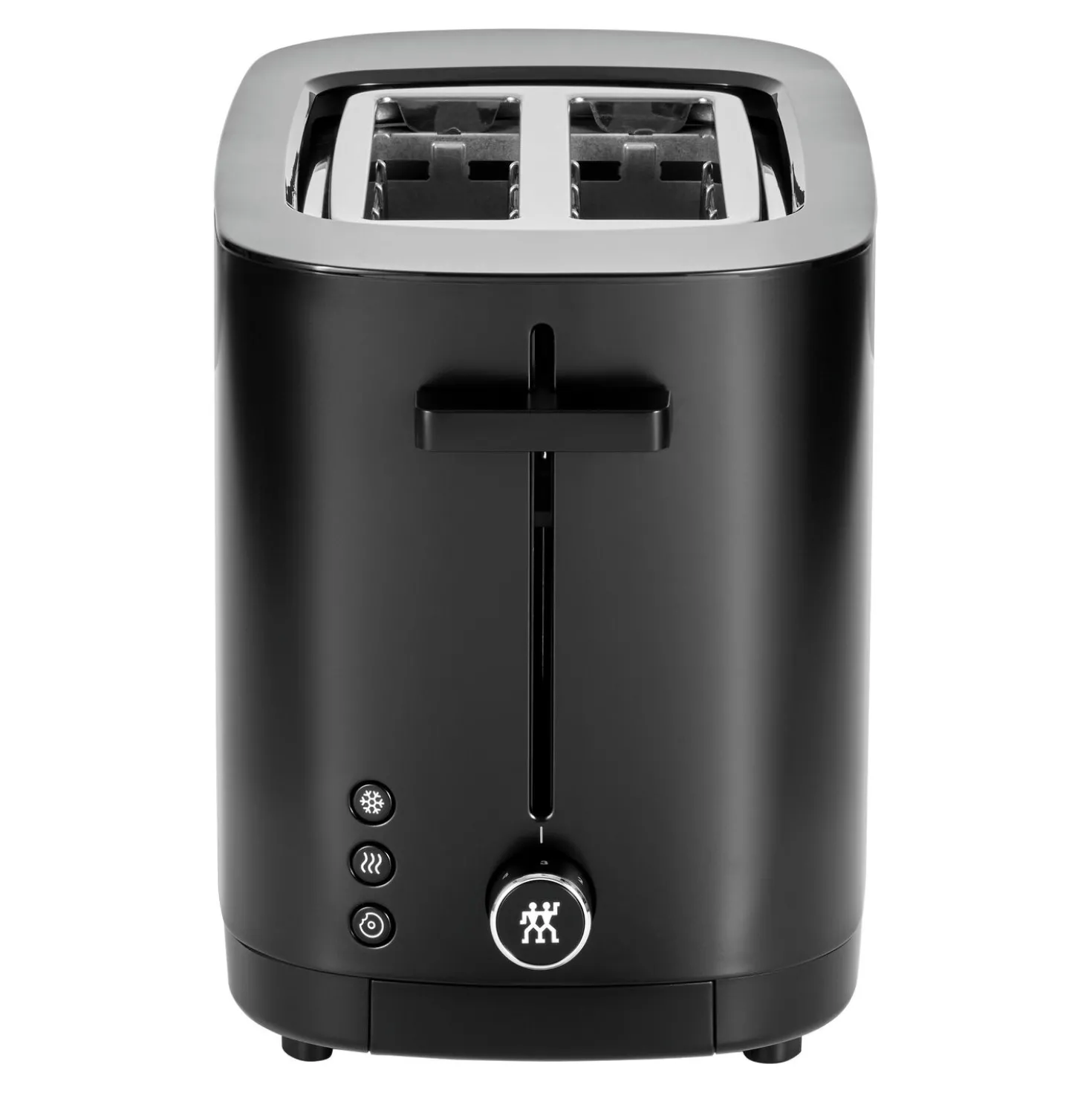 2 Short Slots Toaster, Black Matte