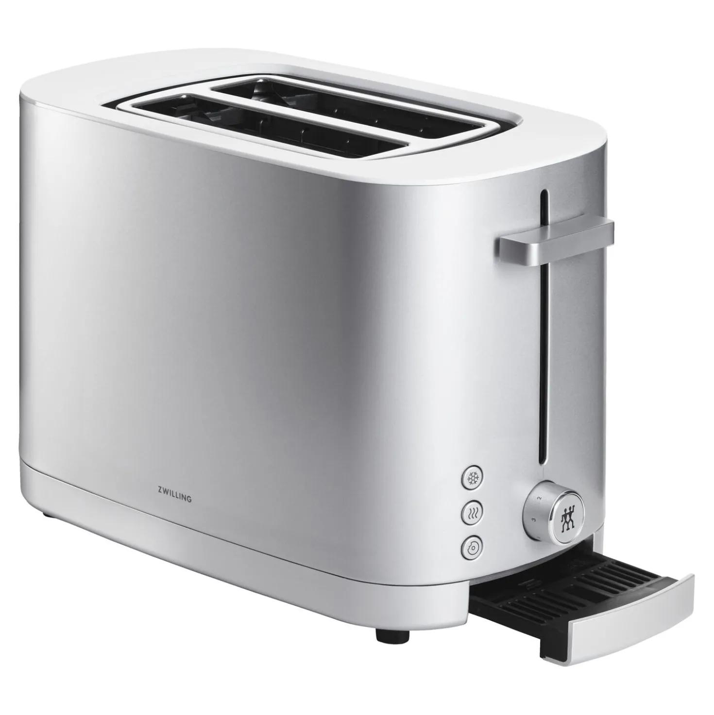 2 Short Slots Toaster, Silver