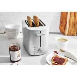 2 Short Slots Toaster, Silver