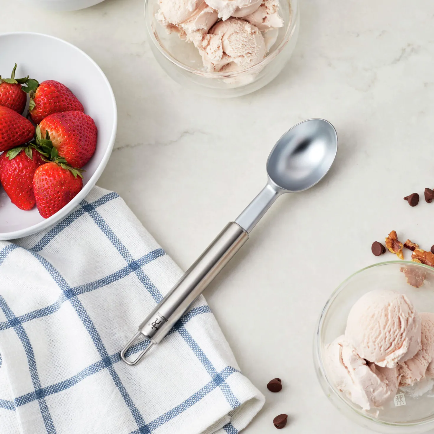 18/10 Stainless Steel, Ice Cream Scoop
