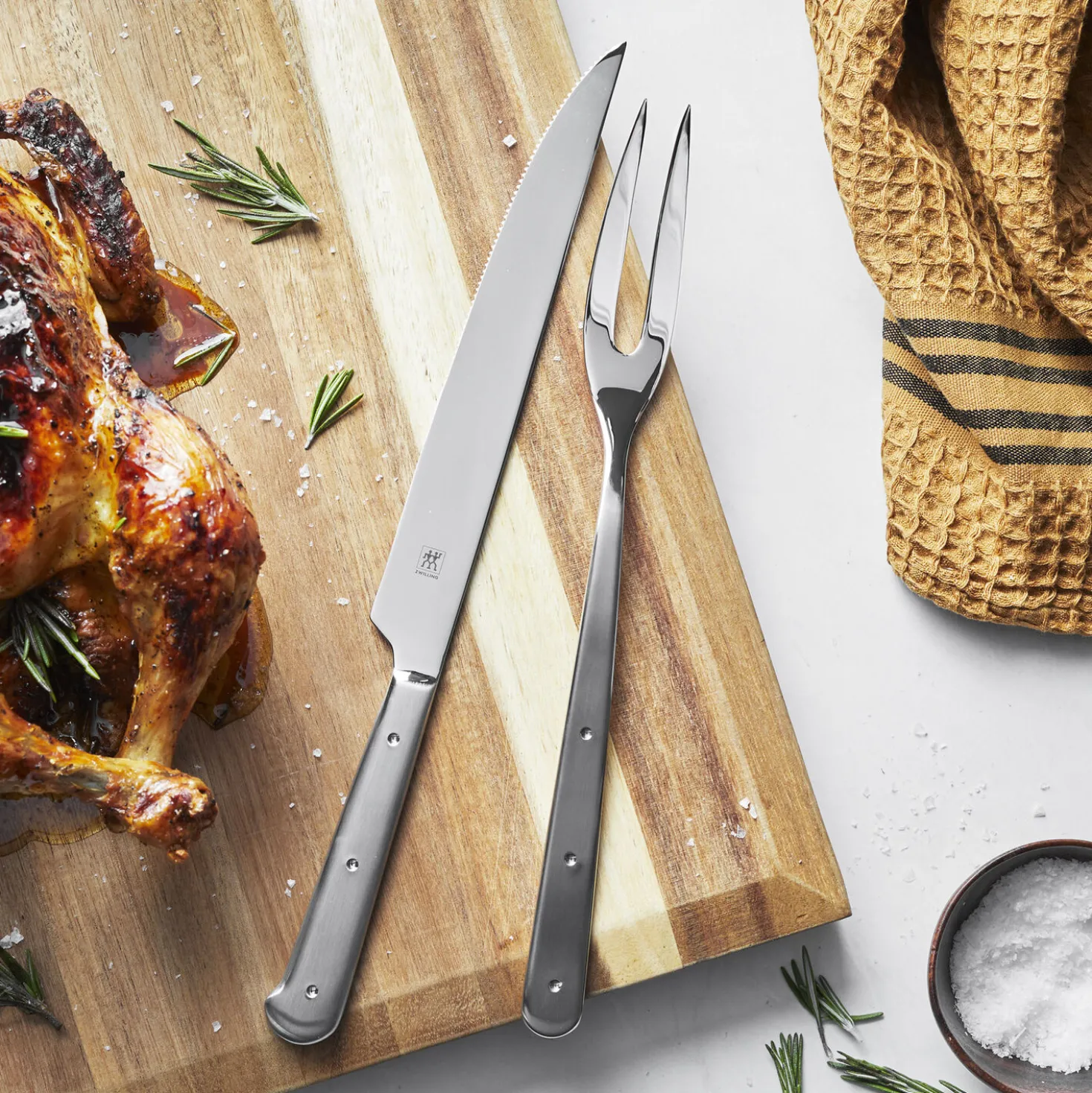 Carving Fork and Knife Set, 2-pc