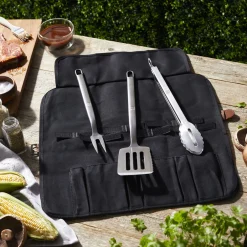 Chefs Tool Storage Wrap - Brown Canvas