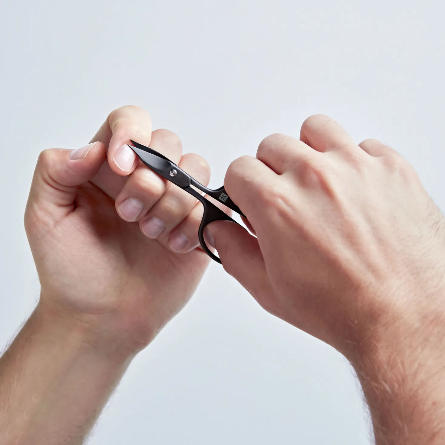 Combination Nail Scissors - Matt Black