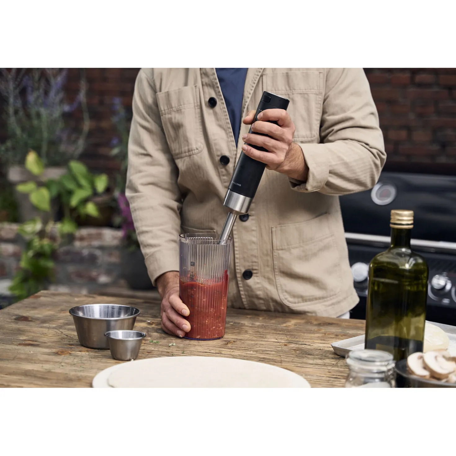 Cordless Hand Blender , Starter Set Including Battery