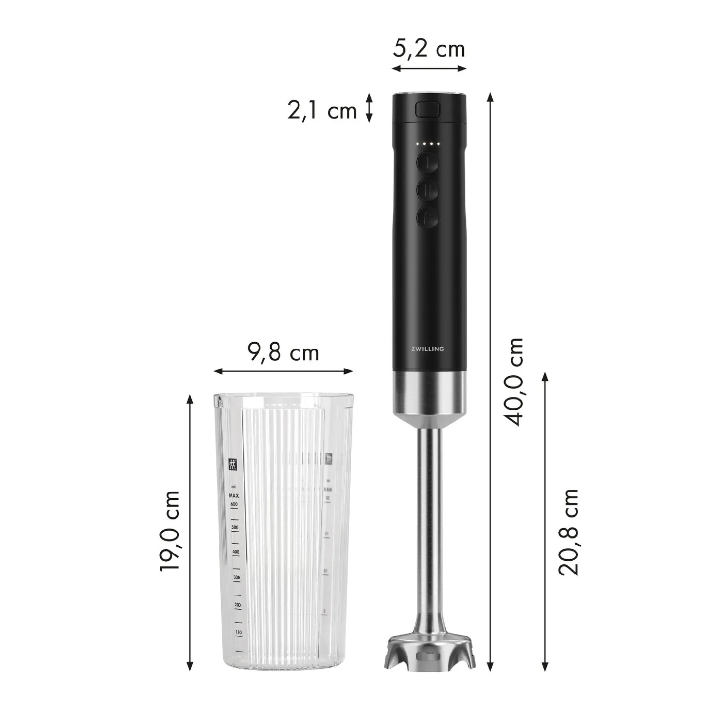 Cordless Hand Blender , Starter Set Including Battery