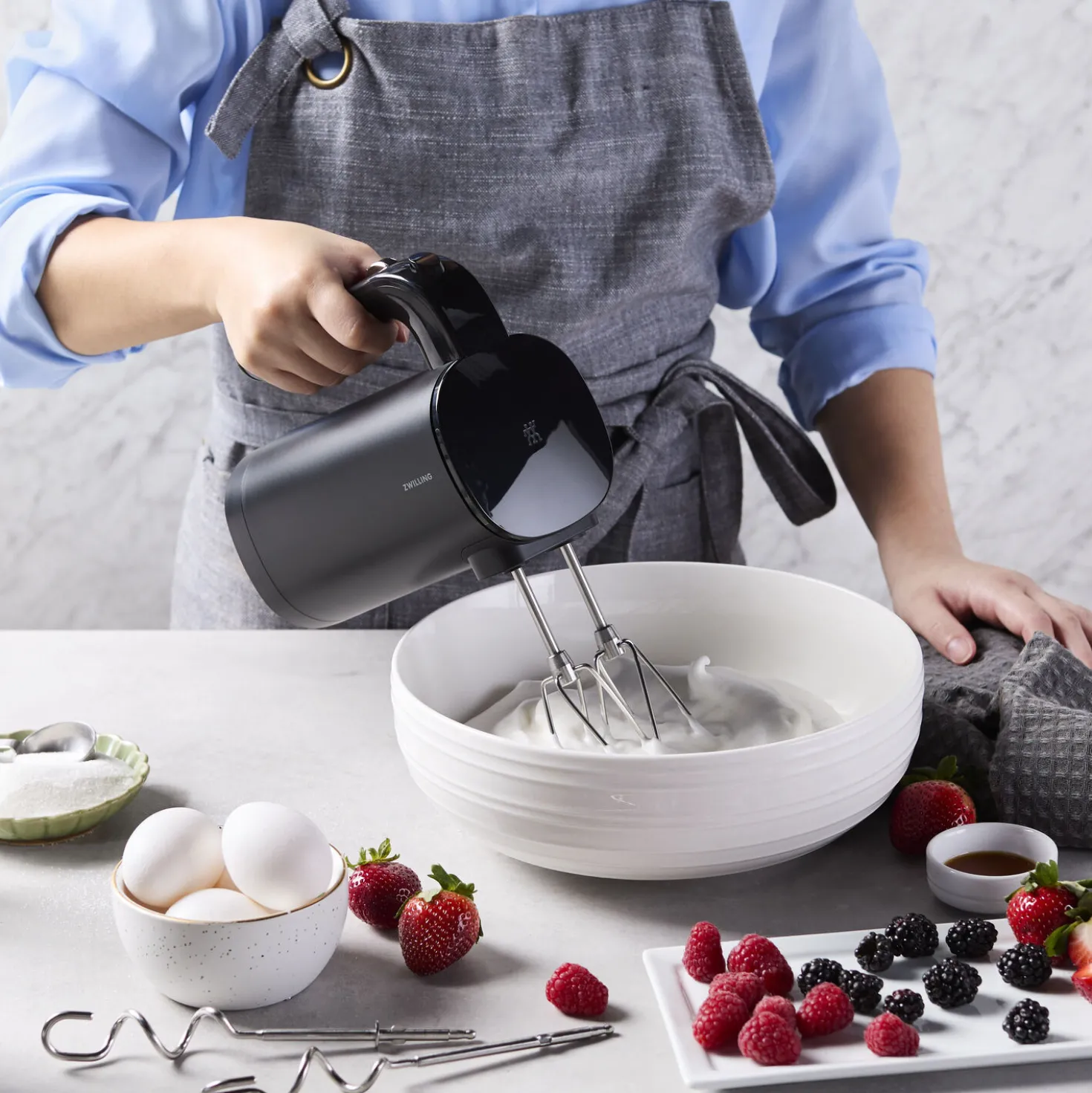Cordless Hand Mixer, Single Item Without Battery