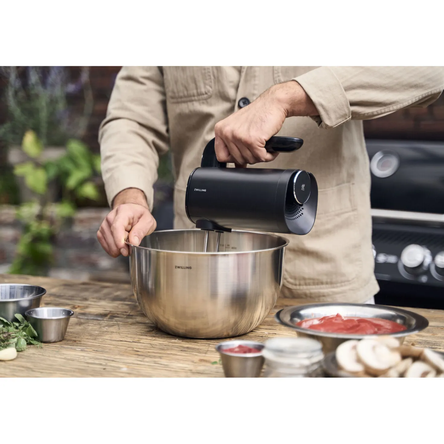 Cordless Hand Mixer, Single Item Without Battery
