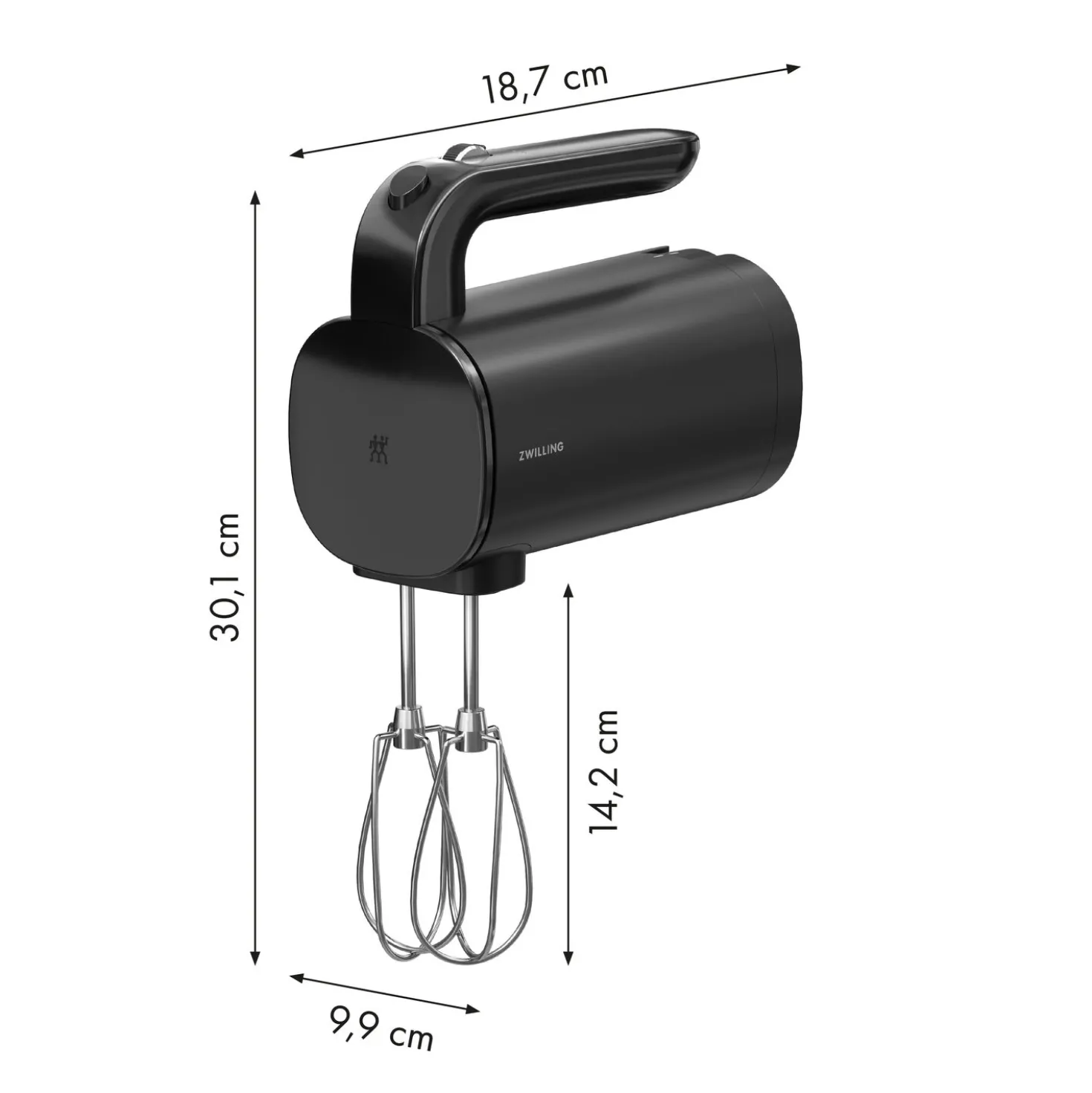 Cordless Hand Mixer, Starter Set Including Battery