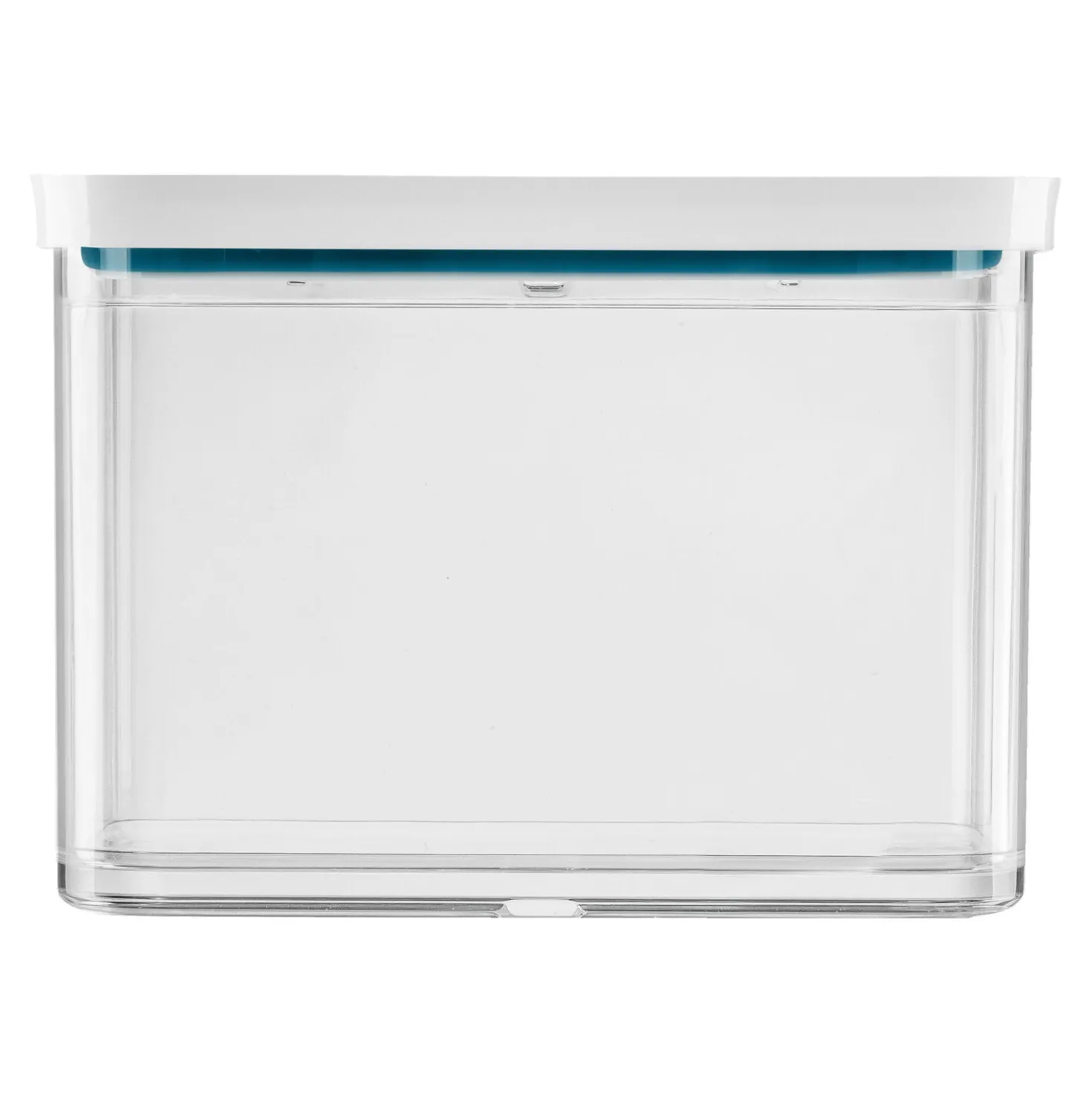 CUBE Box 2M / 21 cm, 2 Qt, Transparent-la-mer