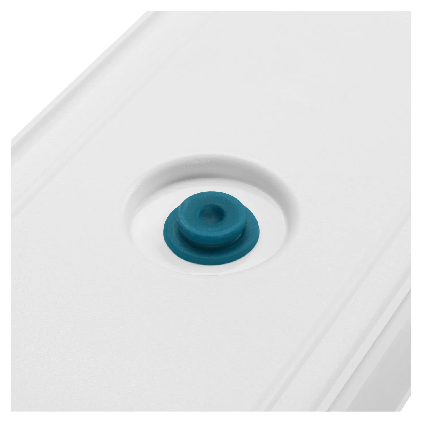 CUBE Box 2M / 21 cm, 2 Qt, Transparent-la-mer