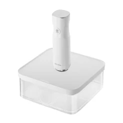 CUBE Container L / 21 cm, 1.75 Qt, Transparent-white