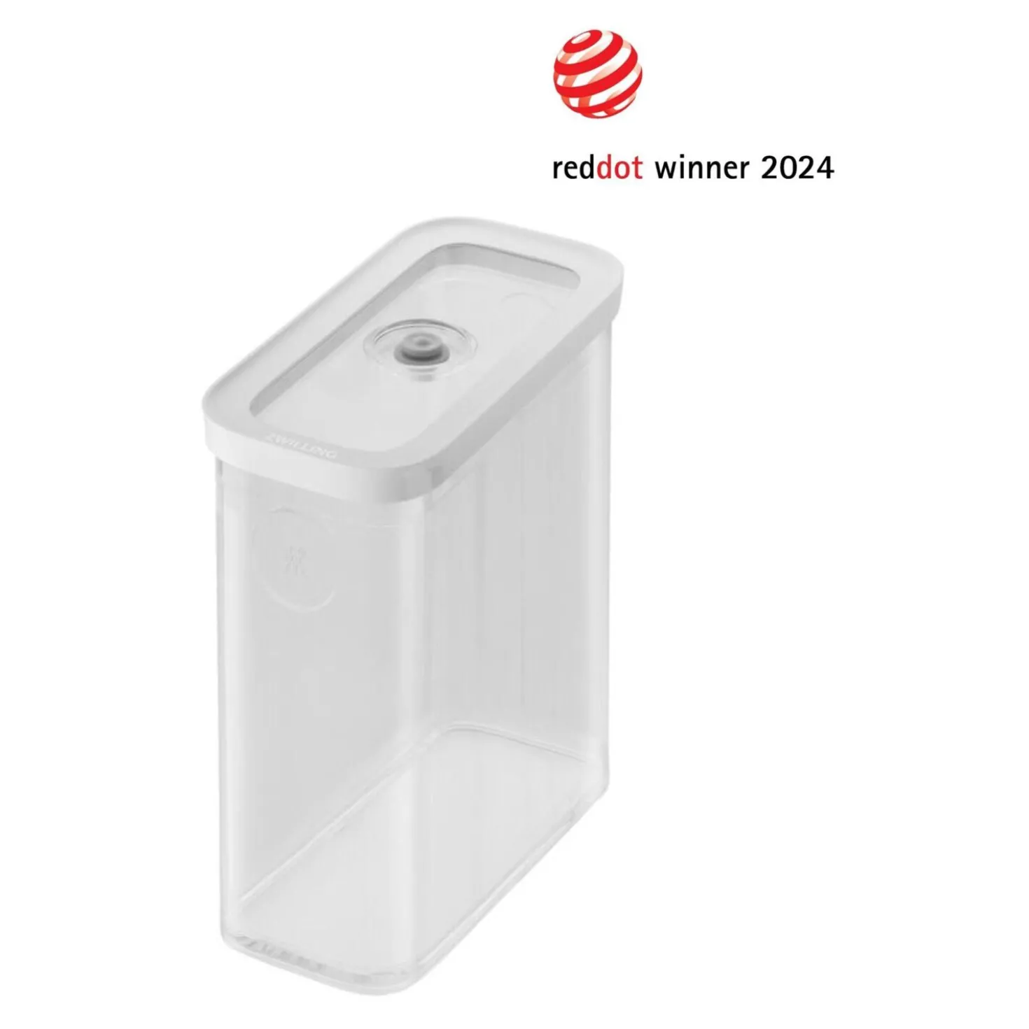 CUBE Container 3M / 21 cm, 3 Qt, Transparent-white