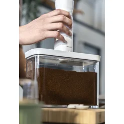 CUBE Container 3M / 21 cm, 3 Qt, Transparent-white