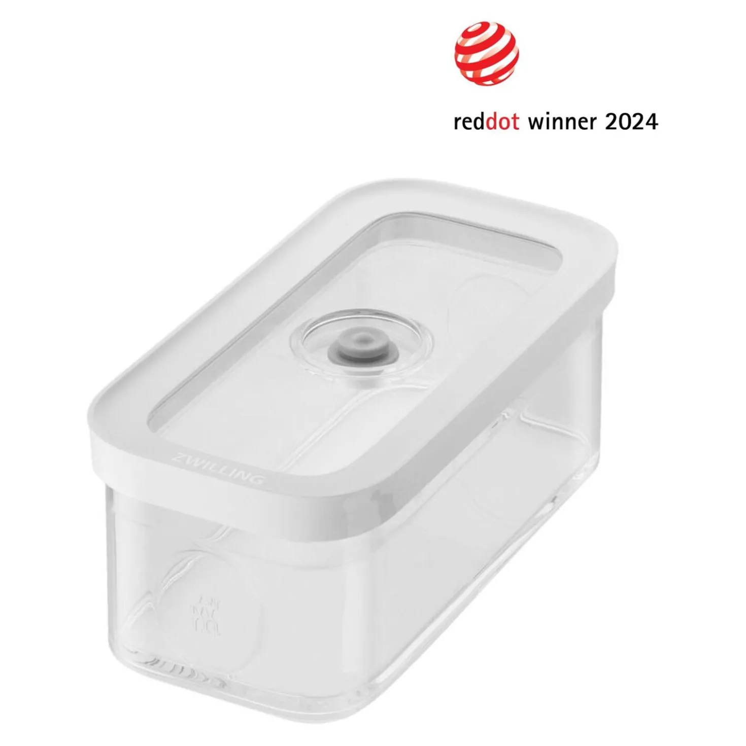 CUBE Container M / 21 cm, 0.75 Qt, Transparent-white