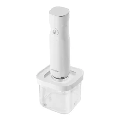 CUBE Container S / 11 cm, 0.35 Qt, Transparent-white