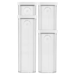 CUBE Container 2S / 11 cm, 0.875 Qt, Transparent-white